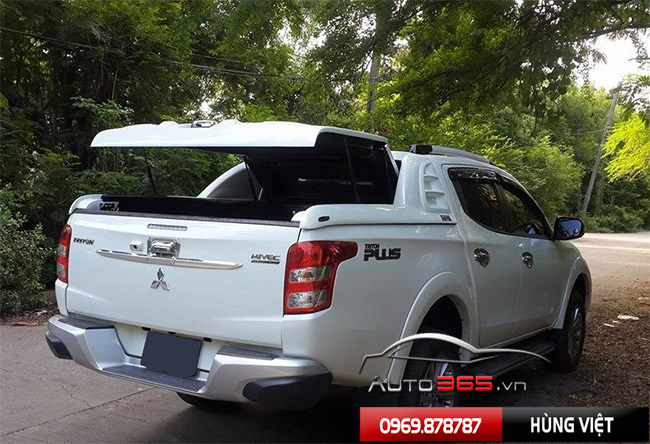 Nắp Thùng Xe Bán Tải Mitsubitshi Triton Đóng Mở 90 Độ